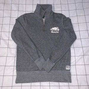 Roots Salt & Pepper Quarter Zip